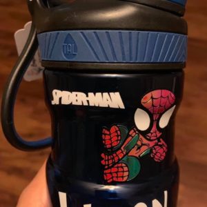 Child water cup spiderman2