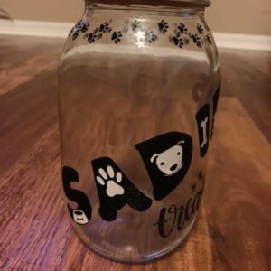 Dog treat Jar 2