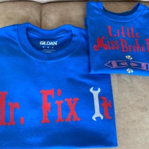 Mr FIx Father-daugther T-shirt